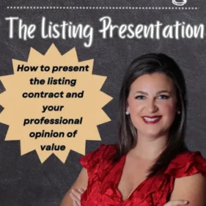 Real Estate - The Listing Presentation Contract and CMA